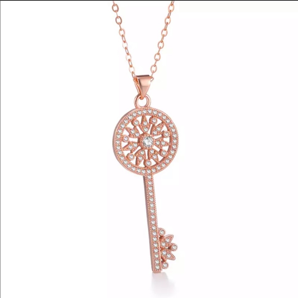 TREASURE ♡ Cubic Zirconia Key GIFT - Picture 6 of 16